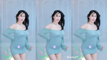 Afreecatv반핸나加特林热舞视频穿裙子20221031Hot Dance